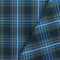 School Blue-Green-Multi Plaid Poly Cotton Madras Woven Fabric By the Yard